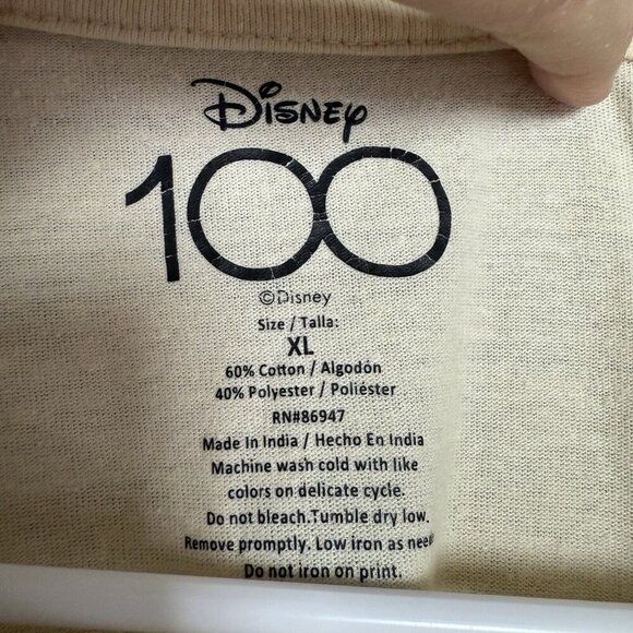 Disney 100th Mickey Mouse Happiness Is A State Of Mind T-shirt Size XL - Picture 4 of 7